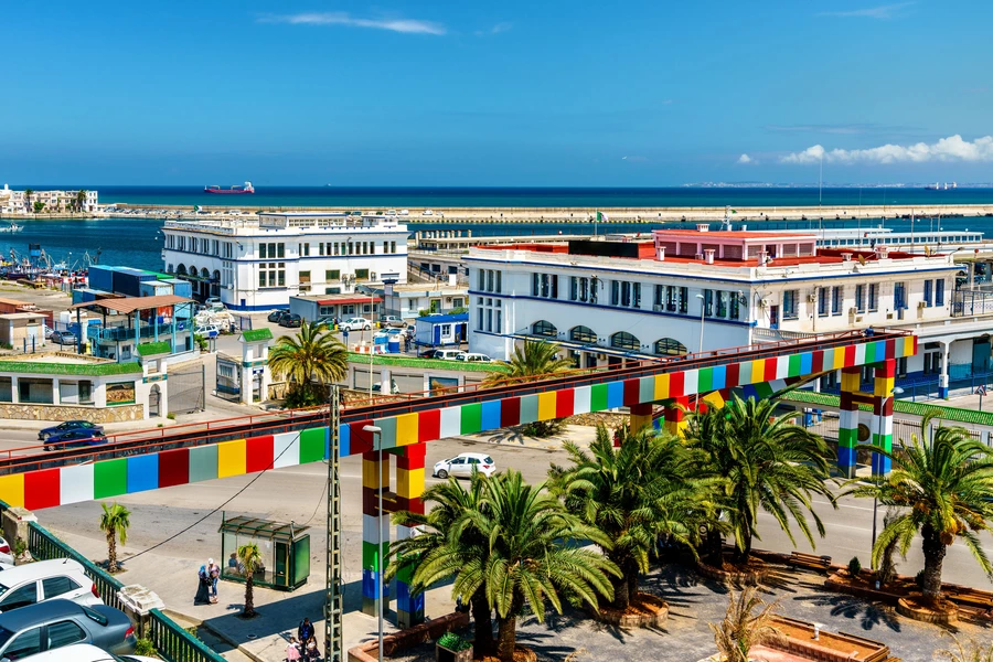 Miasto portowe Algier