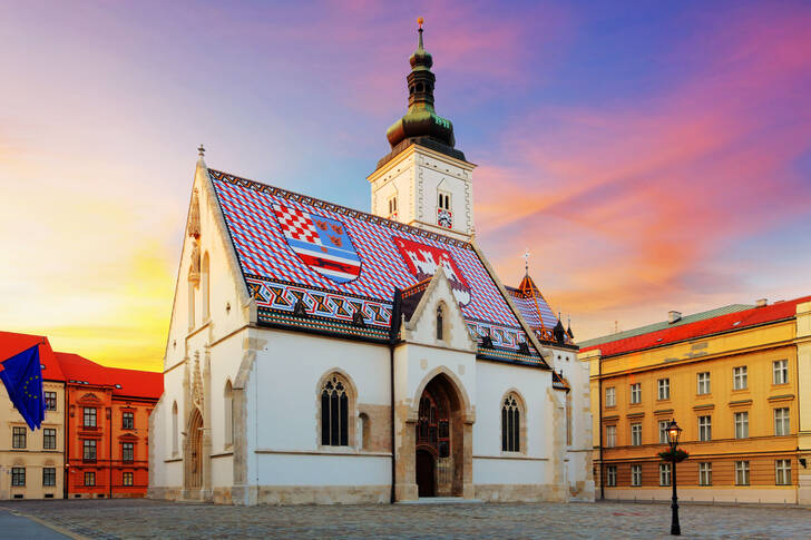 Iglesia de San Marcos, Zagreb