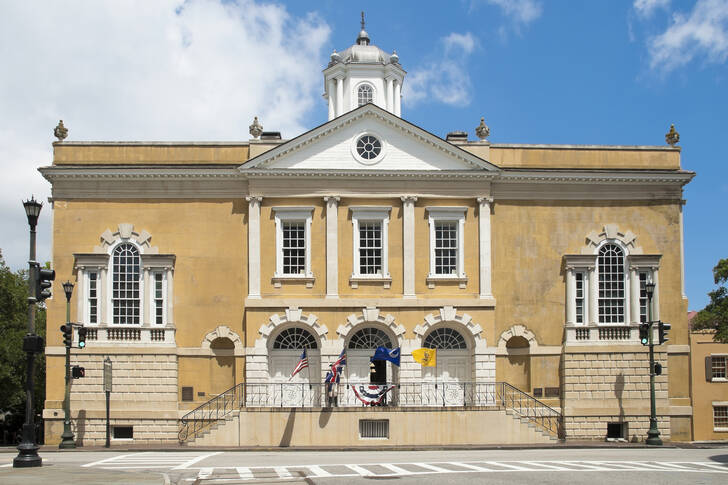 The Old Exchange in Charleston