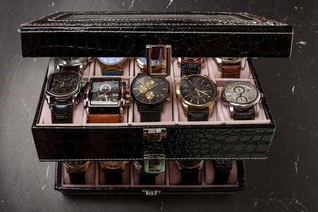 Collection of men's watches