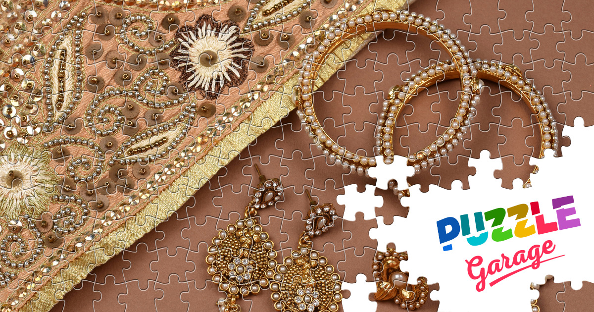 Pearl jewelry Jigsaw Puzzle (Stuff, Jewellery) Puzzle Garage