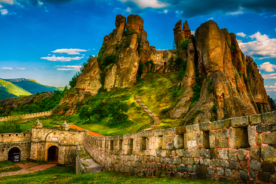 Widok na skały Belogradchik