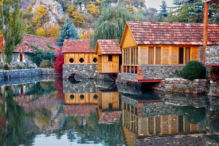 Houses in the city of Dilijan