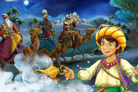 Aladdin a magická lampa