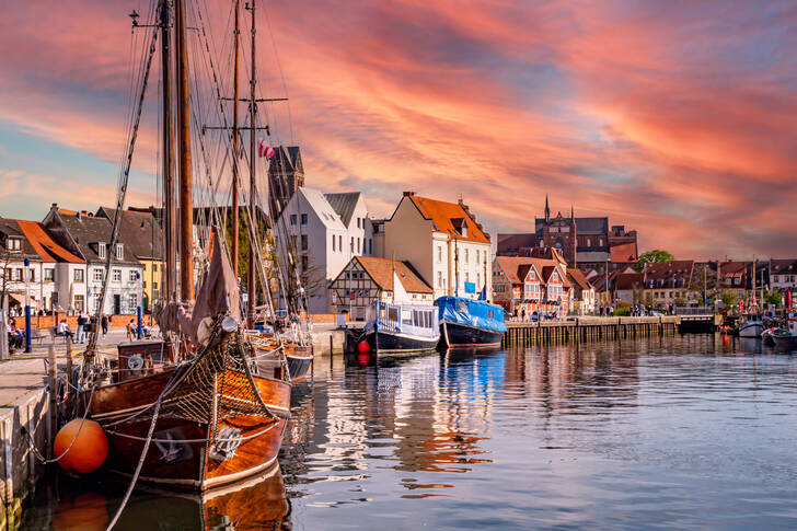 Il porto storico di Wismar