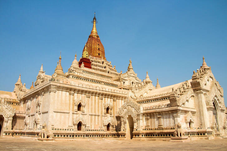 Templo Ananda em Bagan, Mianmar