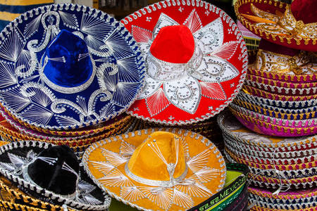 Mexické sombrery