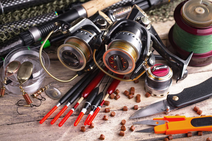Fishing tools and accessories Jigsaw Puzzle (Stuff, Tools)