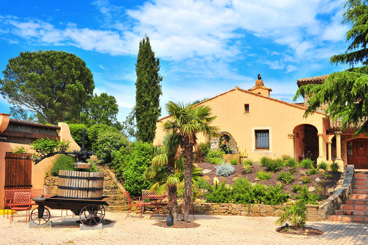 Small wine castle in Provence