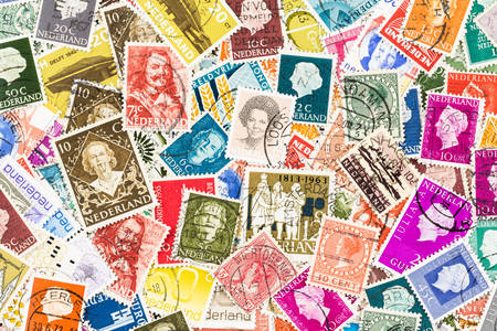 Collection de timbres des Pays-Bas