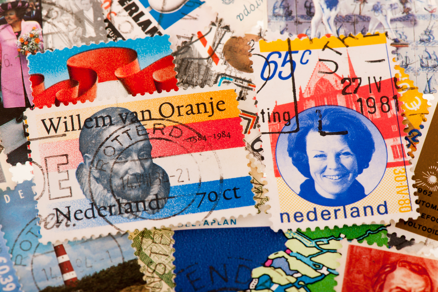 Postzegelverzameling Nederland