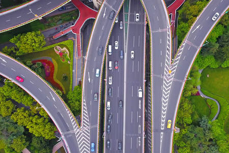 Autoroute à Shanghai