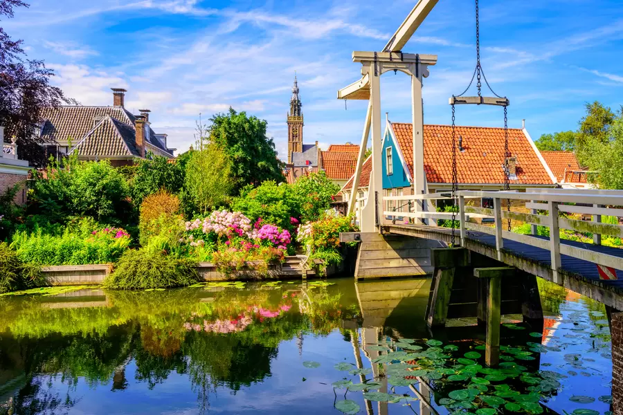 Tõstesild Kwackelbrug Edamis