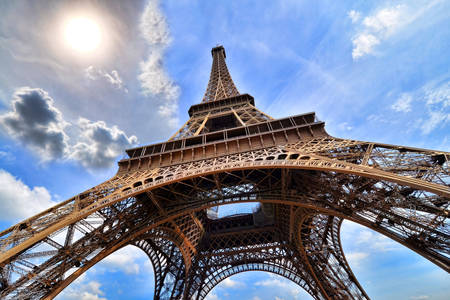 Utsikt över Eiffeltornet