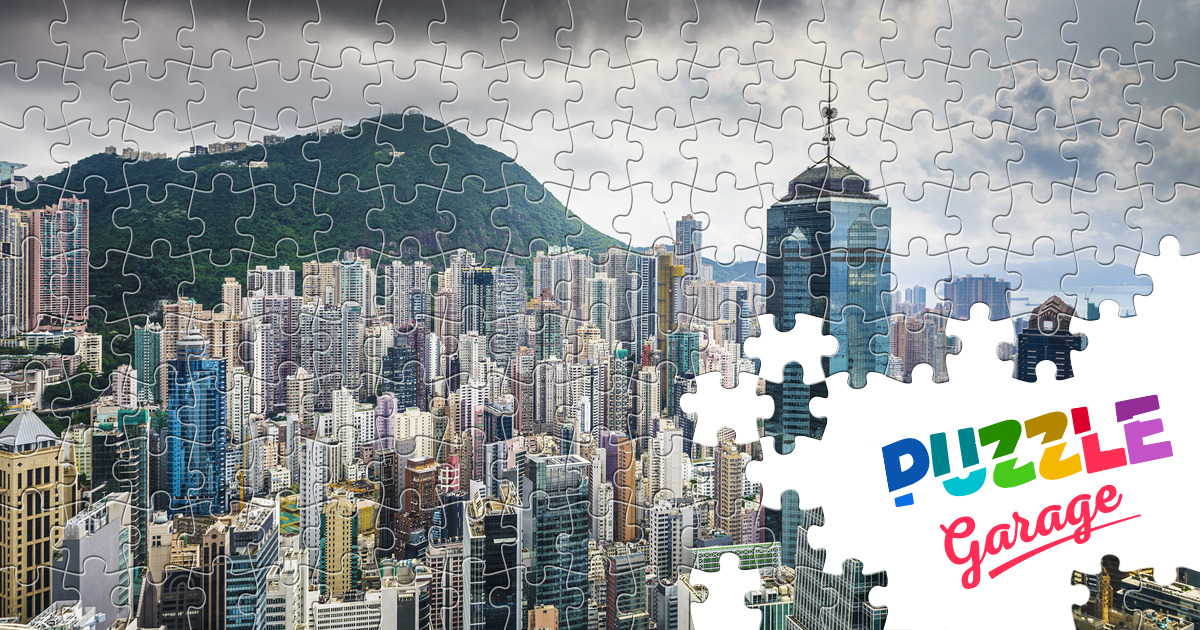 Hong Kong Jigsaw Puzzle (Countries, China) Puzzle Garage