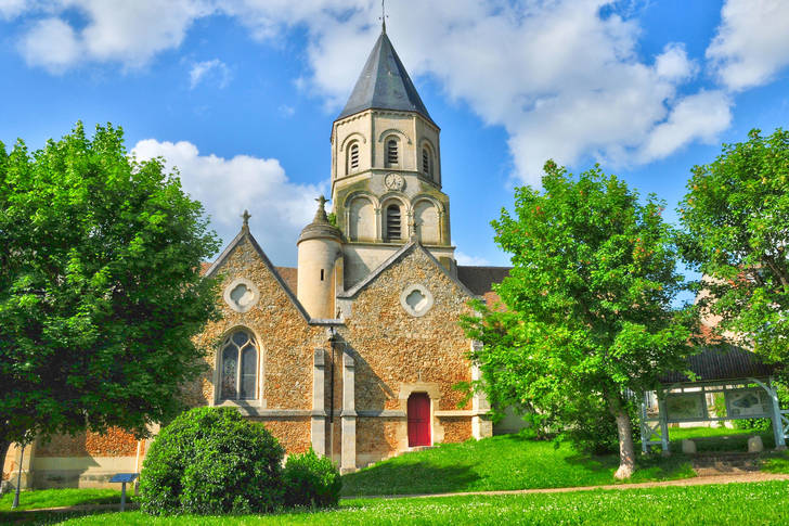 Church of Saint-Martin in Saint-Martin-la-Garenne