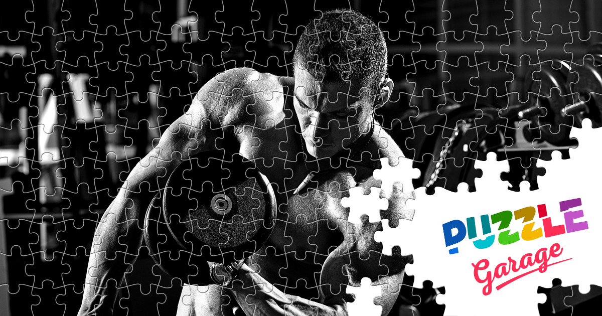 Body-builder Jigsaw Puzzle (Sport, Fitness) | Puzzle Garage