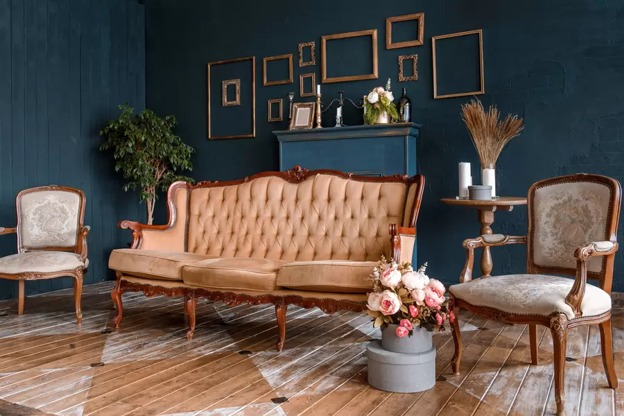 Salon w klasycznym stylu